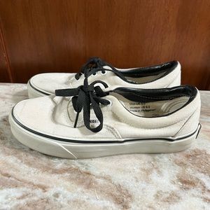 Vans White and Black Sneaker